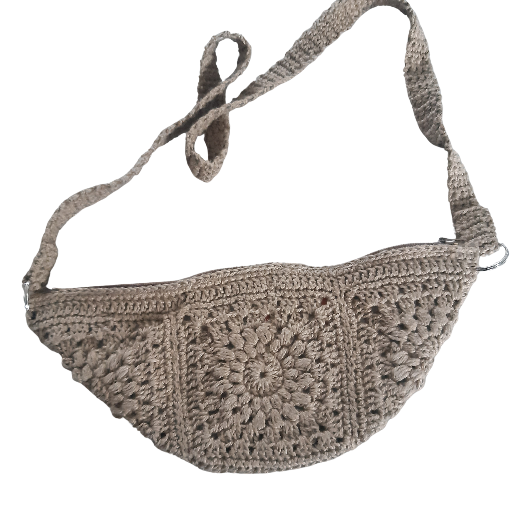 Olkalaukku / cross body isoäidinneliöistä